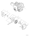 Page O Diagram and Parts List for S66511001001 - S66511999999 Echo Trimmer