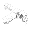 Page P Diagram and Parts List for S75112001001-S75112999999 Echo Trimmer