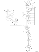 Page C Diagram and Parts List for 07001001-07999999 Echo Tiller