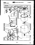 Part Location Diagram of 5308002401 Frigidaire Upper Spin Bearing Washer