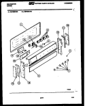 BACKGUARD PARTS Diagram and Parts List for  Kelvinator Range