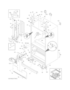 Part Location Diagram of 5303918714 Frigidaire BOARD ASSEMBLY