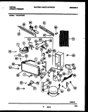 SYSTEM AND ELECTRICAL PARTS Diagram and Parts List for  Tappan Freezer