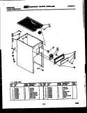 Part Location Diagram of 8003491 Frigidaire PLATE-POWER CORD