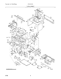 Part Location Diagram of 5303319559 Frigidaire Micro Switch with Line Fuse