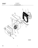 AIR HANDLING Diagram and Parts List for  Westinghouse Air Conditioner