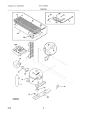 Part Location Diagram of 297216600 Frigidaire Defrost Thermostat