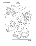 Part Location Diagram of 5304456665 Frigidaire Ice Mold Thermostat