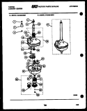Part Location Diagram of 134736400 Frigidaire Transmission Assembly