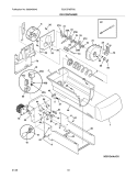 ICE CONTAINER Diagram and Parts List for  Electrolux Refrigerator