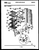 SYSTEM AND ELECTRICAL PARTS Diagram and Parts List for  Tappan Freezer