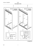 REPLACEMENT PARTS Diagram and Parts List for  Electrolux Freezer