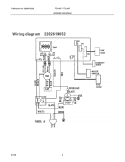 WIRING DIAGRAM Diagram and Parts List for  Frigidaire Dehumidifier