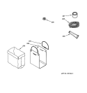 ACCESSORY PARTS Diagram and Parts List for  General Electric Trash Compactor