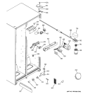 FRESH FOOD SECTION Diagram and Parts List for  Hotpoint Refrigerator