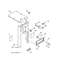 CABINET & CONTROL PARTS Diagram and Parts List for  General Electric Trash Compactor