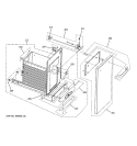 CONTAINER PARTS Diagram and Parts List for  General Electric Trash Compactor