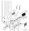 Part Location Diagram of WR55X10996 GE BOARD Assembly MAIN CONTROL