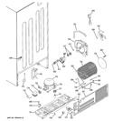 UNIT PARTS Diagram and Parts List for  Hotpoint Refrigerator