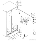 FRESH FOOD SECTION Diagram and Parts List for  Hotpoint Refrigerator