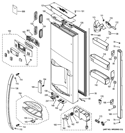 Part Location Diagram of WR17X13155 GE Refrigerator Display Cover
