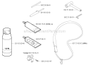 Accessories Diagram and Parts List for 2004-03 Husqvarna Trimmer