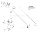 Page B Diagram and Parts List for 125 E 2006-03 Husqvarna Edger