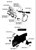 Page C Diagram and Parts List for 1987-06 Husqvarna Chainsaw