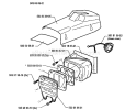 Page M Diagram and Parts List for 1994-04 Husqvarna Chainsaw