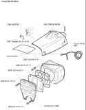 Page M Diagram and Parts List for 1998-06 Husqvarna Chainsaw