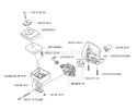 Page B Diagram and Parts List for E X-Series 2006-04 Husqvarna Edger