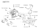 Page F Diagram and Parts List for E X-Series E-Tech 2 -2001-01 Husqvarna Edger