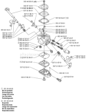 Page D Diagram and Parts List for 322 L 2000-04 Husqvarna Trimmer