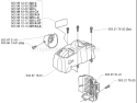 Page E Diagram and Parts List for 322 L 2000-04 Husqvarna Trimmer