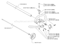 Page L Diagram and Parts List for 322 L 2000-04 Husqvarna Trimmer