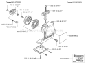 Page M Diagram and Parts List for P4 X-Series 2001-02 Husqvarna Pole Saw