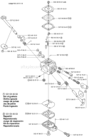 Page D Diagram and Parts List for P4 X-Series 2001-02 Husqvarna Pole Saw