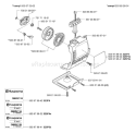 Page O Diagram and Parts List for P5 X-Series 2002-05 Husqvarna Pole Saw