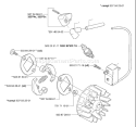 Page D Diagram and Parts List for P5 X-Series 2002-05 Husqvarna Pole Saw