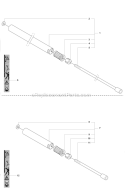 Shaft 2 Diagram and Parts List for 2012-10 Husqvarna Pole Saw