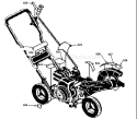 Page C Diagram and Parts List for LE 359 1998-02 Husqvarna Edger