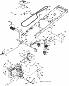 Page C Diagram and Parts List for 96042003602 2008-04 Husqvarna Lawn Tractor