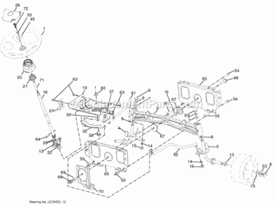 Page I Diagram and Parts List for 2008-10 Husqvarna Lawn Tractor