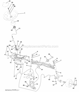 Page I Diagram and Parts List for 2009-02 Husqvarna Lawn Tractor