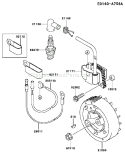 Page F Diagram and Parts List for  Kawasaki Edger