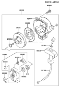 Page L Diagram and Parts List for  Kawasaki Edger