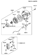 Page L Diagram and Parts List for A1 Kawasaki Hedge Trimmer