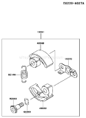 Page I Diagram and Parts List for  Kawasaki Edger