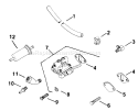 Page M Diagram and Parts List for II-24316 Kohler Engine
