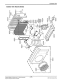 Part Location Diagram of 4681A20122B LG AC Motor Assembly